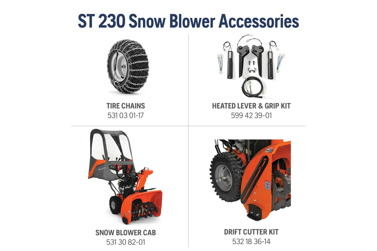 Residential Snow Blowers Husqvarna ST 230