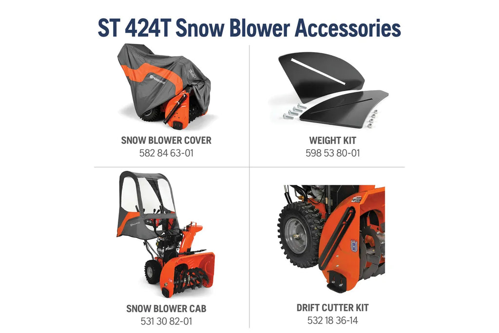 Professional Snow Blower Husqvarna ST 424T
