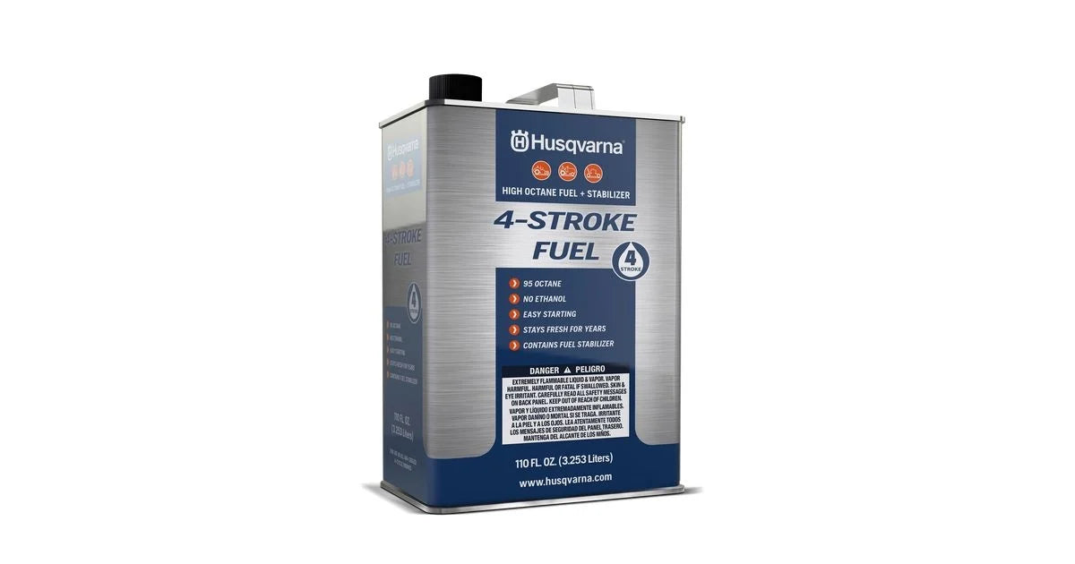 Husqvarna 4-Stroke Fuel: High Octane Fuel & Stabilizer Gallon
