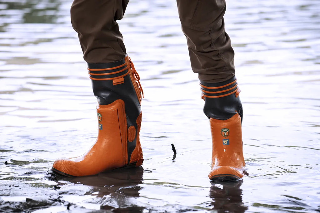 HUS RUBBER LOGGER BOOTS 9
